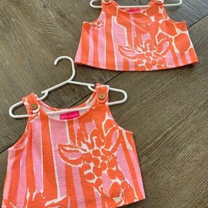 Girls Size 4-5 Lilly Pulitzer for Target Crop Top